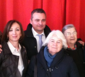 Sandra Zampa, Raffaele Donini, Amelia Frascaroli e Fosca Prodi